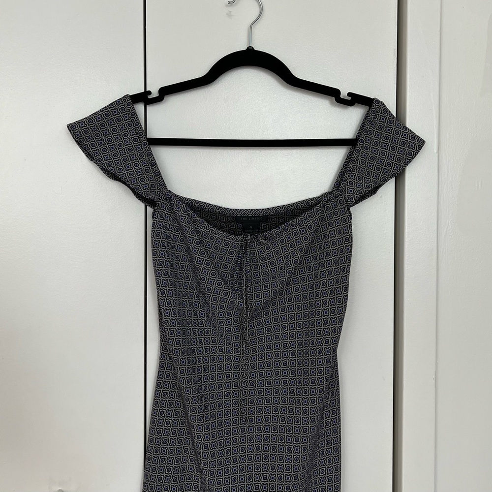 Off-the-shoulder dress